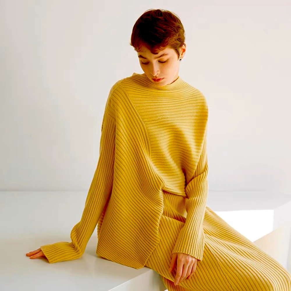 Sweater and skirt set